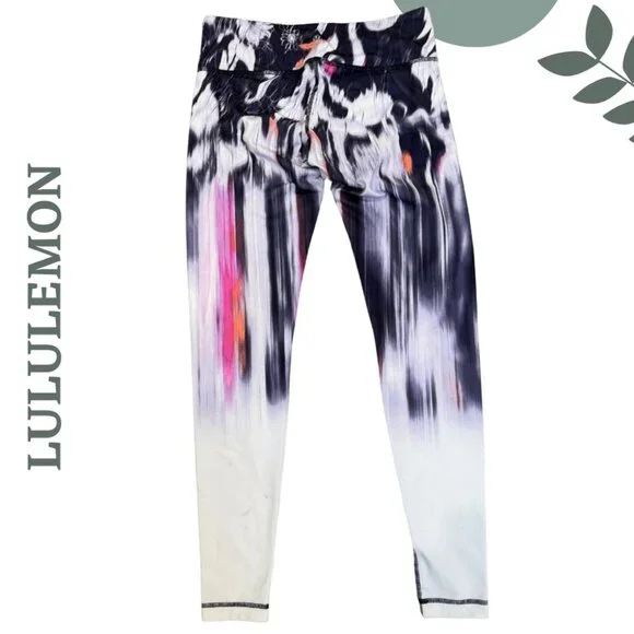 Lululemon Wunder Under Pant | Engineered Mirage Deep Indigo | Size 10 - Picture 3 of 7